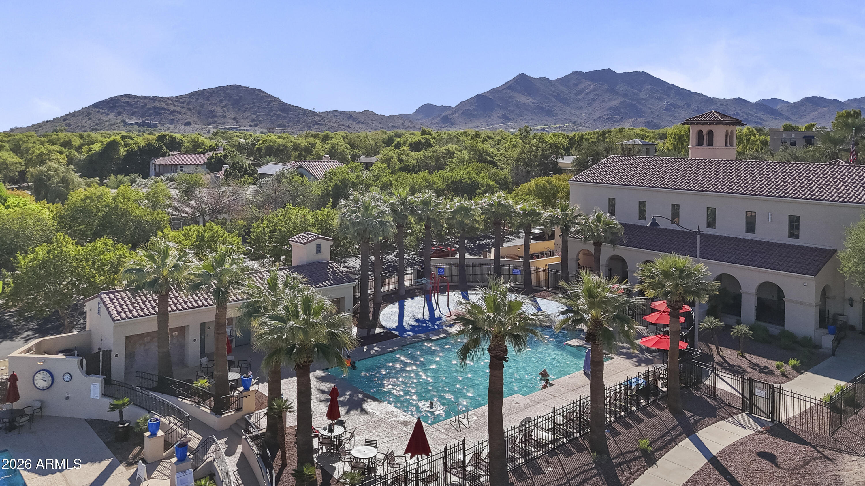 3586 North Hooper Street Buckeye, AZ 85396 - Photo 90 of 91 Verrado Main St Pool Aerial