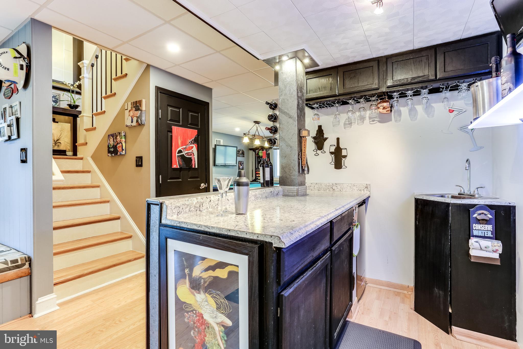 6412 Lochridge Road Columbia, MD 21044 - Photo 21 of 53 Basement Wet Bar