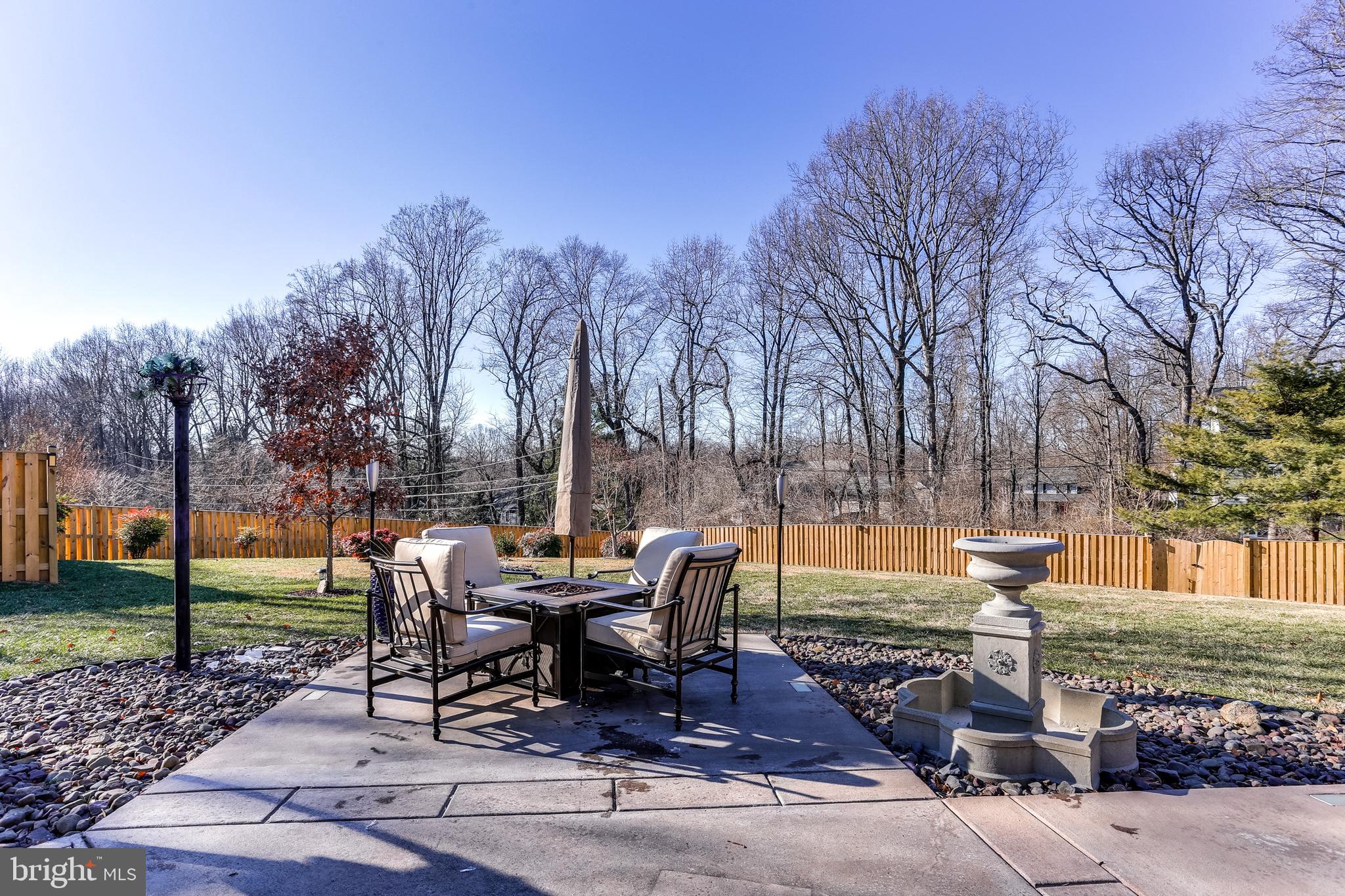 6412 Lochridge Road Columbia, MD 21044 - Photo 39 of 53 Patio Overlooking Fenced Back Yard