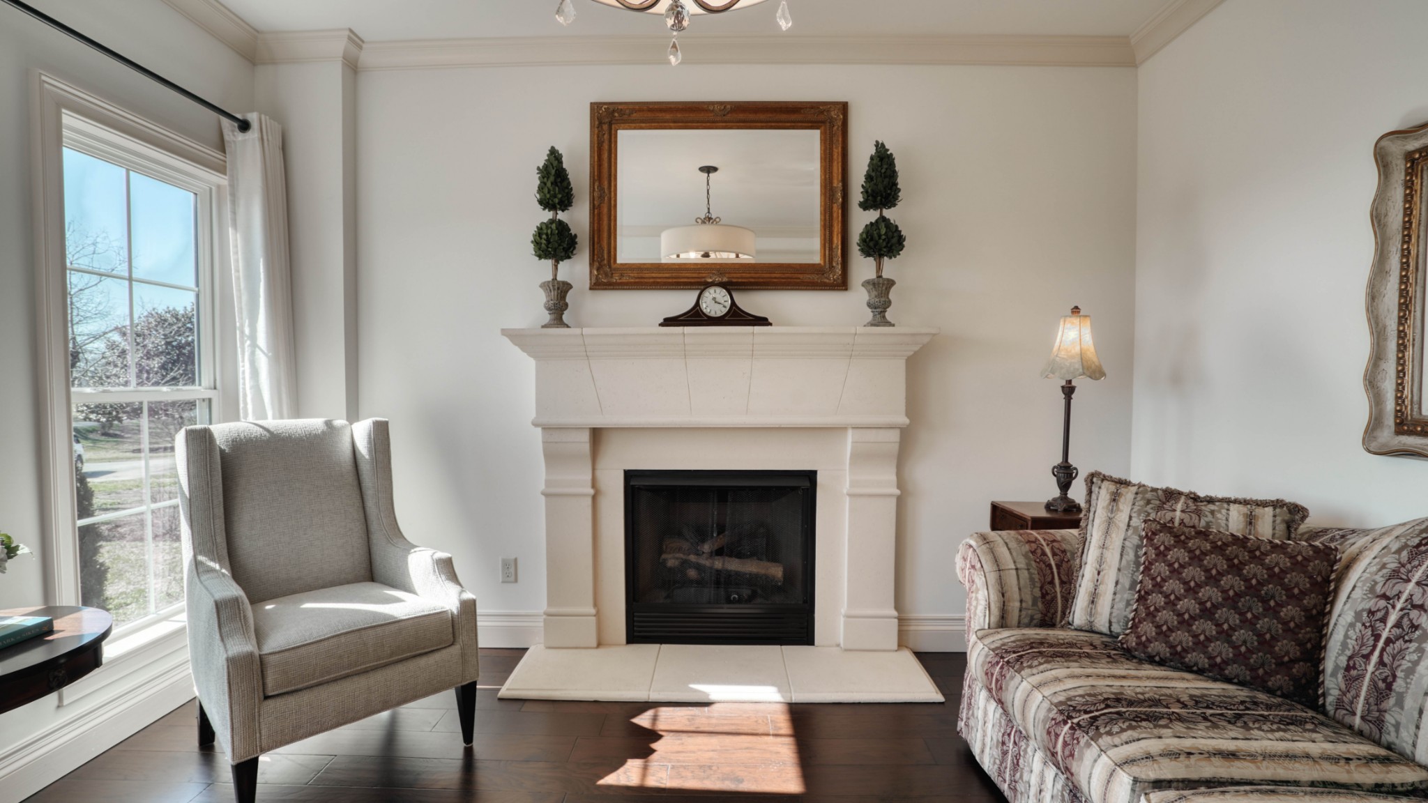 1368 Tidwell Switch Road Dickson, TN 37055 - Photo 11 of 69 a living room with furniture and a fireplace