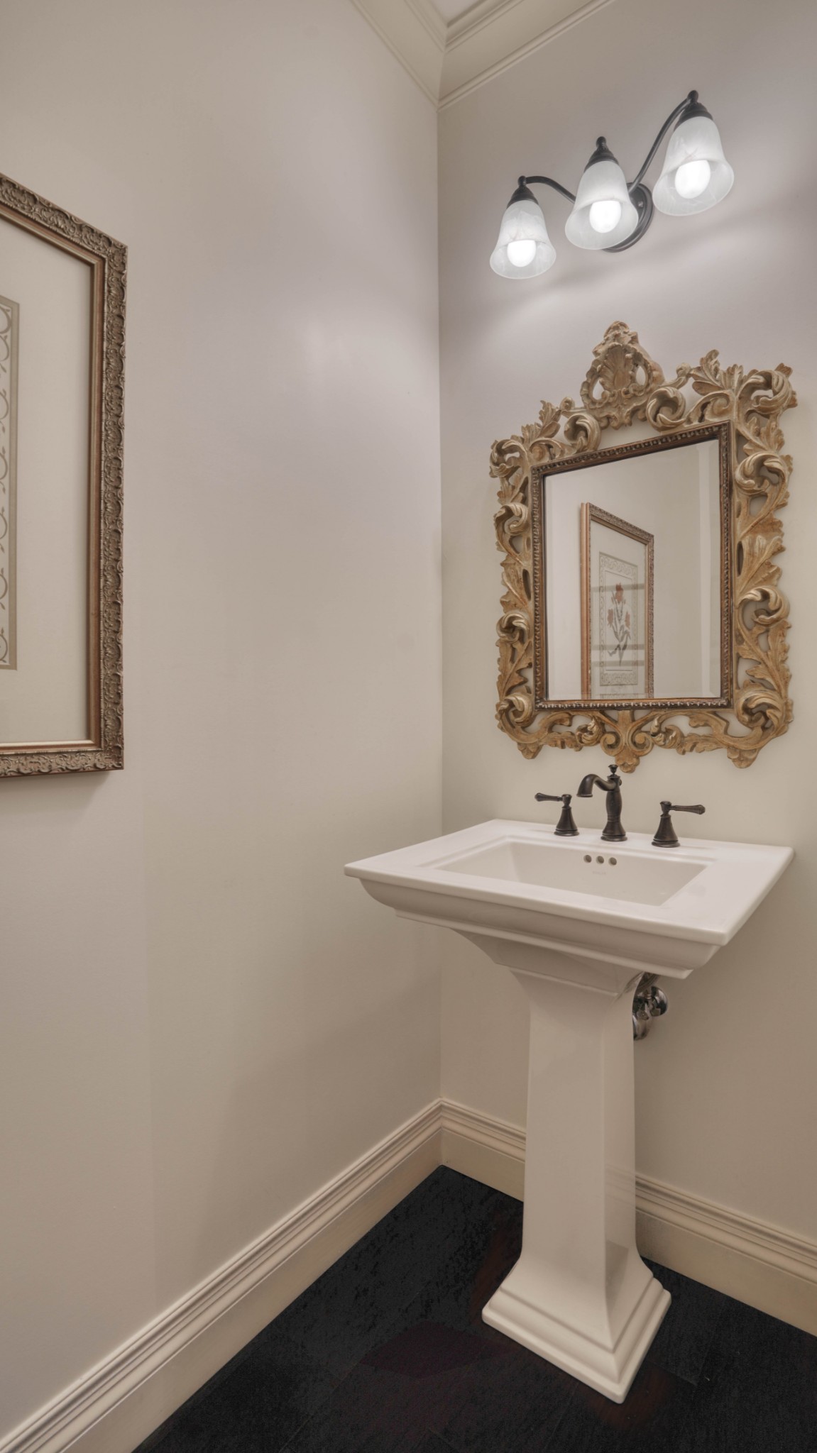 1368 Tidwell Switch Road Dickson, TN 37055 - Photo 30 of 69 a bathroom with a sink and a mirror