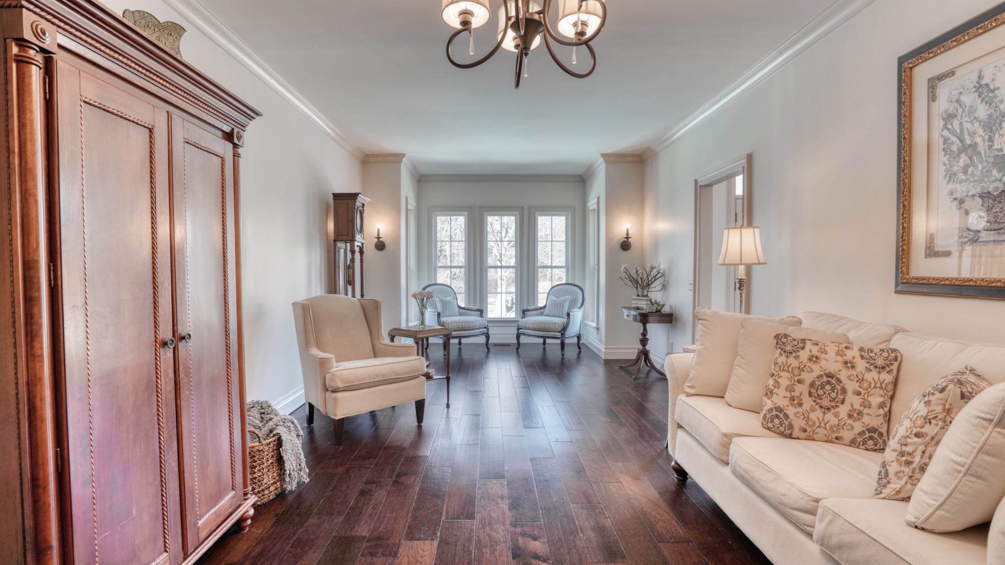 1368 Tidwell Switch Road Dickson, TN 37055 - Photo 33 of 69 a living room with furniture and a large window