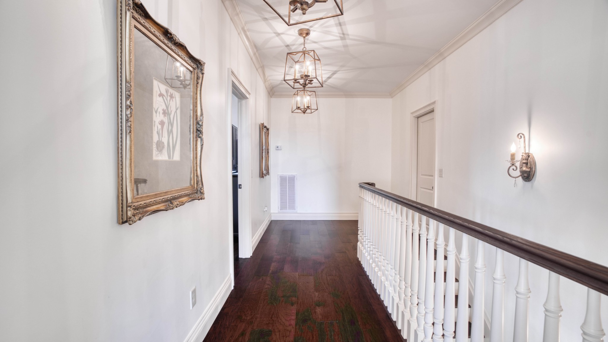 1368 Tidwell Switch Road Dickson, TN 37055 - Photo 46 of 69 a view of a hallway with wooden floor and staircase