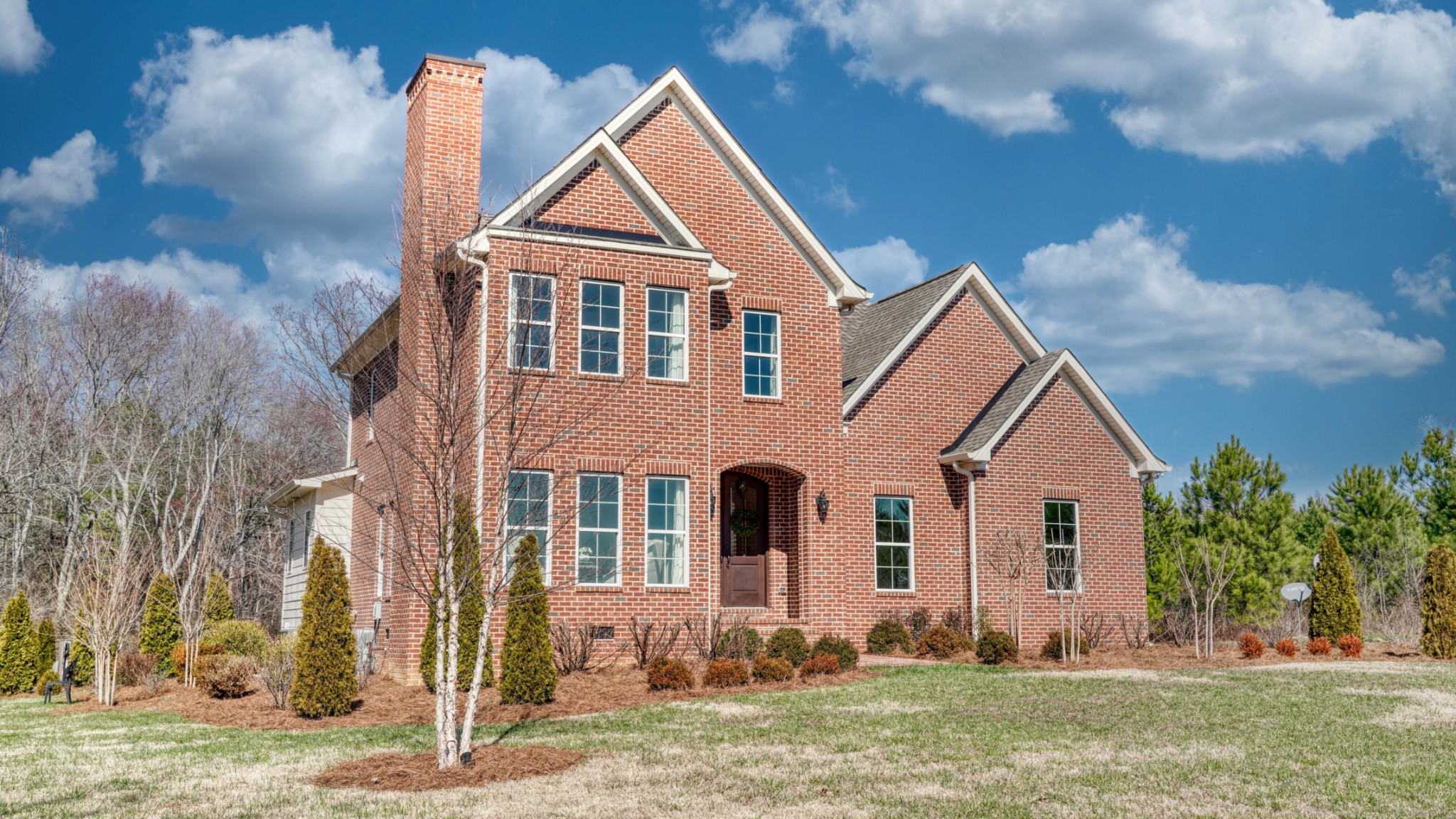 1368 Tidwell Switch Road Dickson, TN 37055 - Photo 5 of 69 a front view of a house with a yard