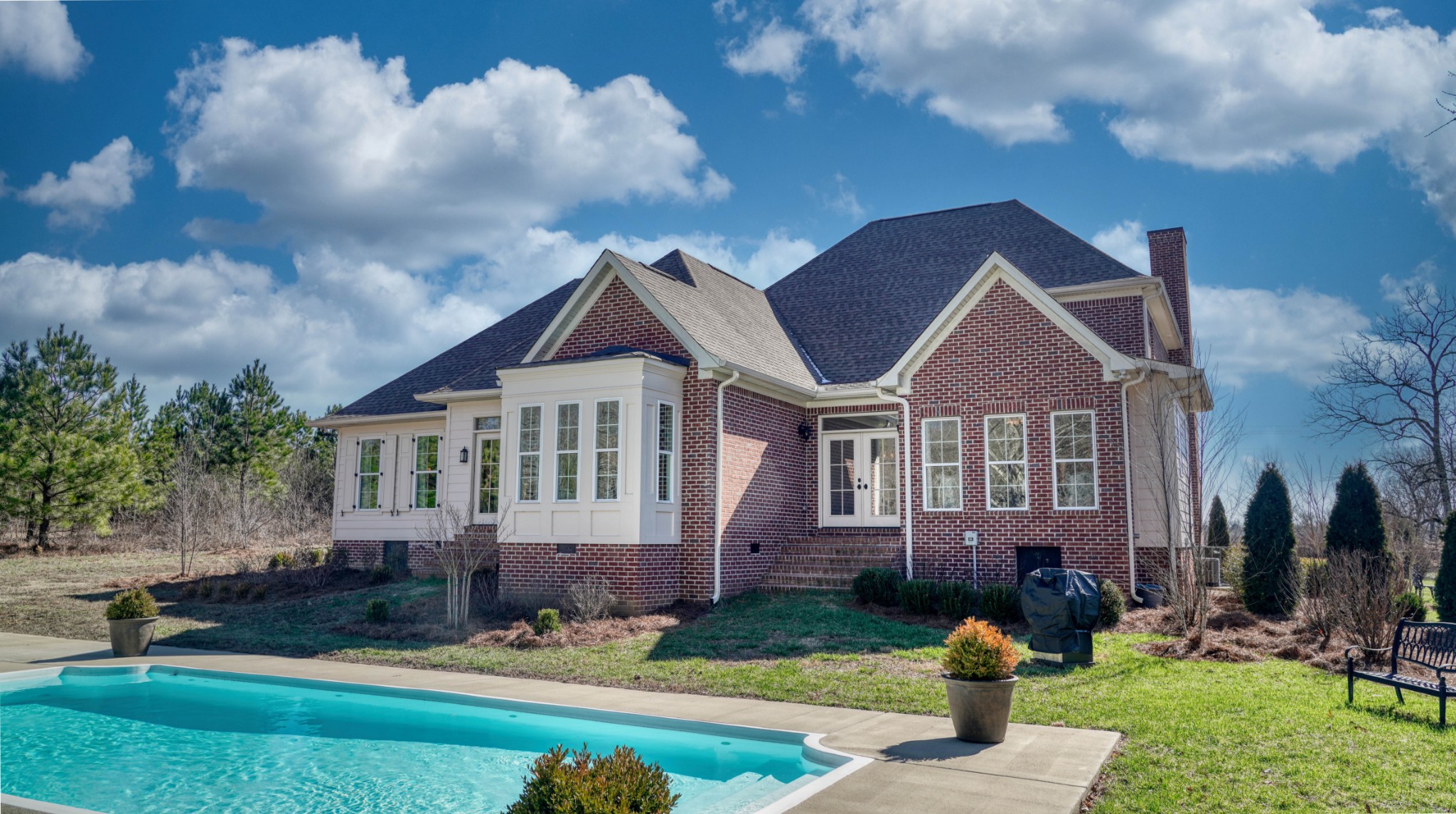 1368 Tidwell Switch Road Dickson, TN 37055 - Photo 56 of 69 a front view of a house with a yard