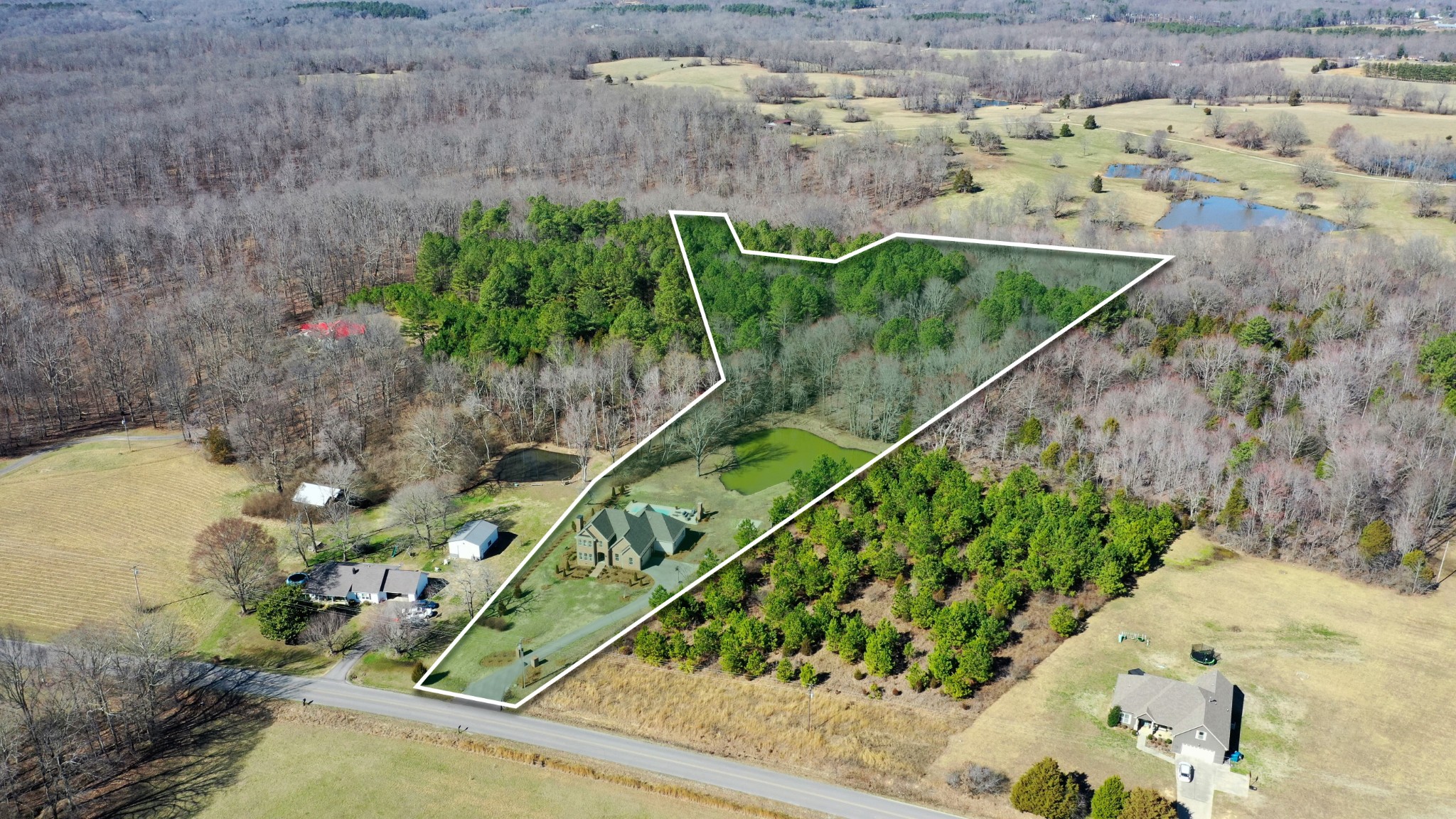 1368 Tidwell Switch Road Dickson, TN 37055 - Photo 61 of 69 a view of a yard with plants