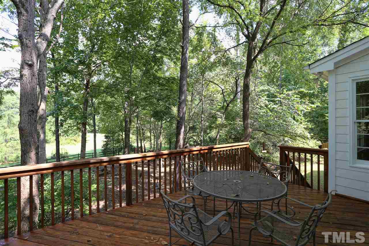 202 Manor Ridge Road Carrboro, NC 27510 - Photo 18 of 25 a view of balcony with furniture and wooden deck