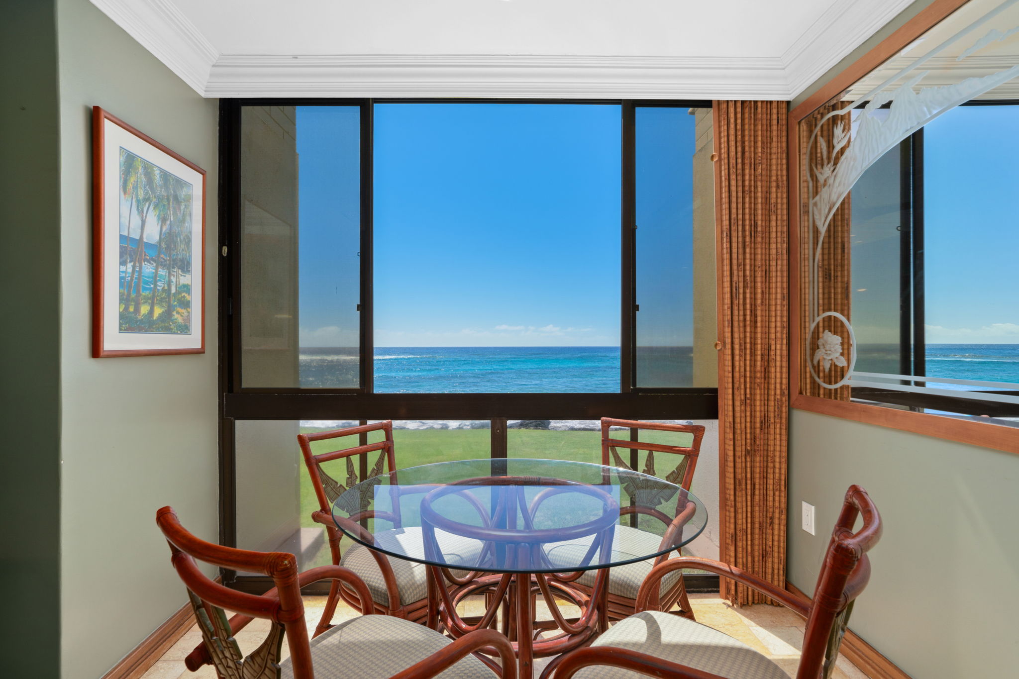5050 Lawai Road, Unit 113 Koloa, HI 96756 - Photo 5 of 18 a view of a dining room with furniture and window