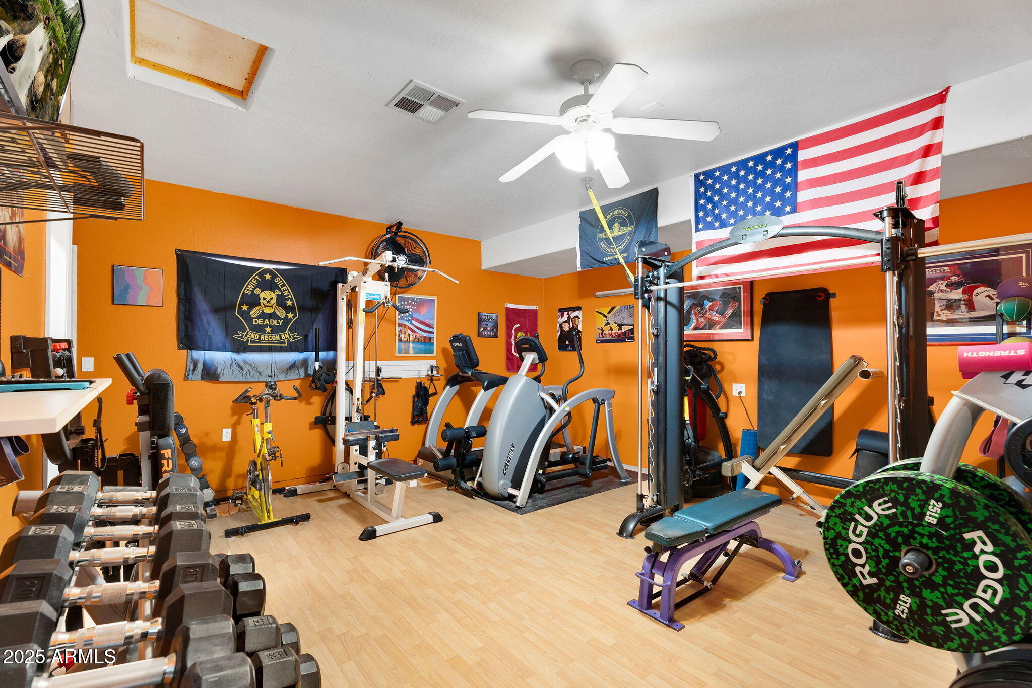 907 East Carlise Road Phoenix, AZ 85086 - Photo 32 of 70 a view of a room with gym equipment