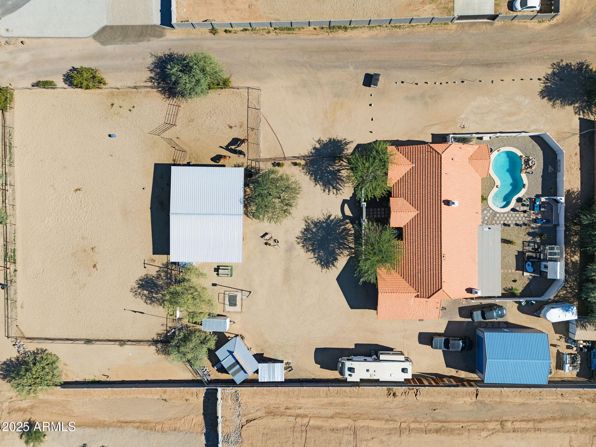 907 East Carlise Road Phoenix, AZ 85086 - Photo 66 of 70 an aerial view of a house with outdoor space