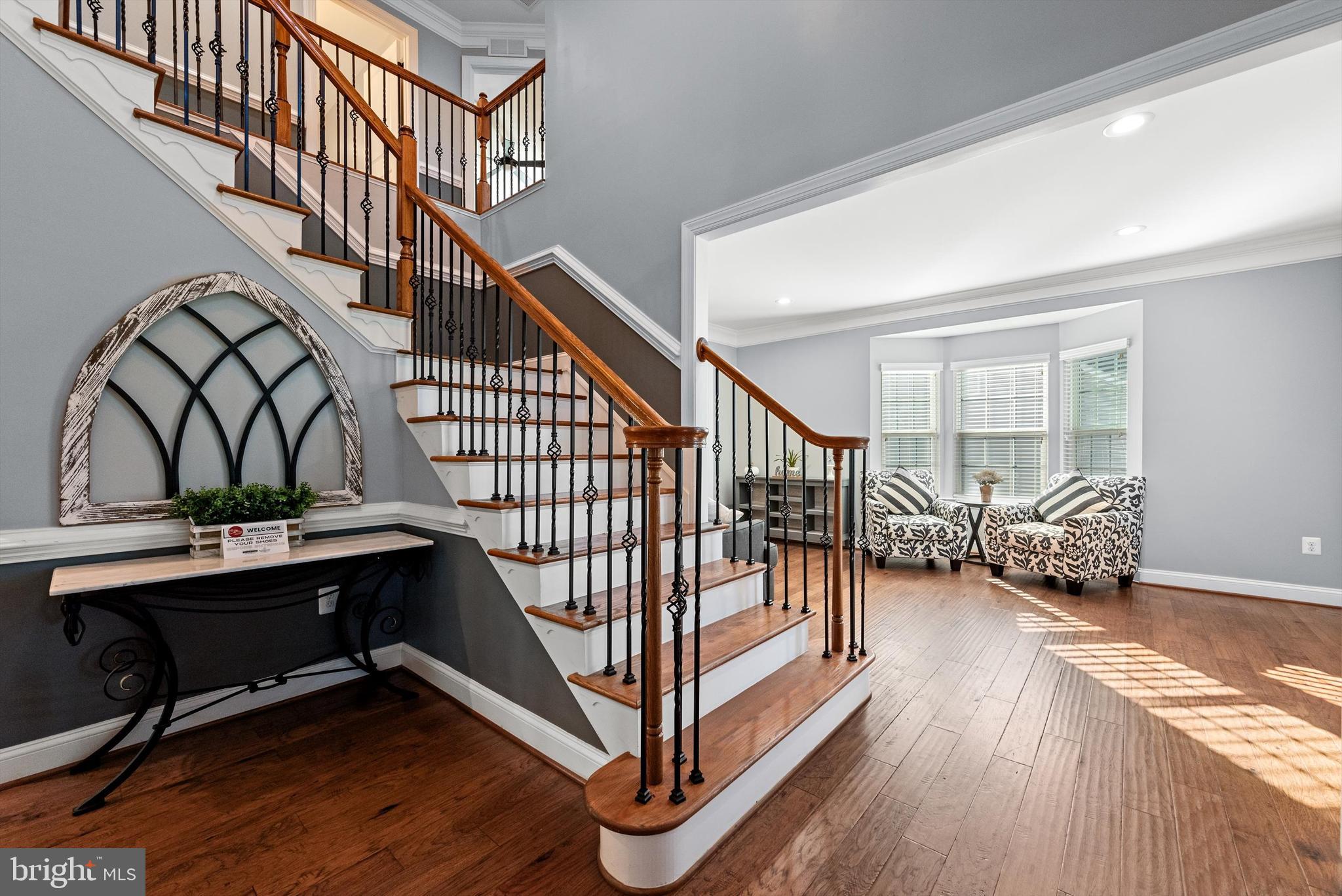 15511 Hillview Court Culpeper, VA 22701 - Photo 8 of 39 a view of entryway livingroom and hall with wooden floor