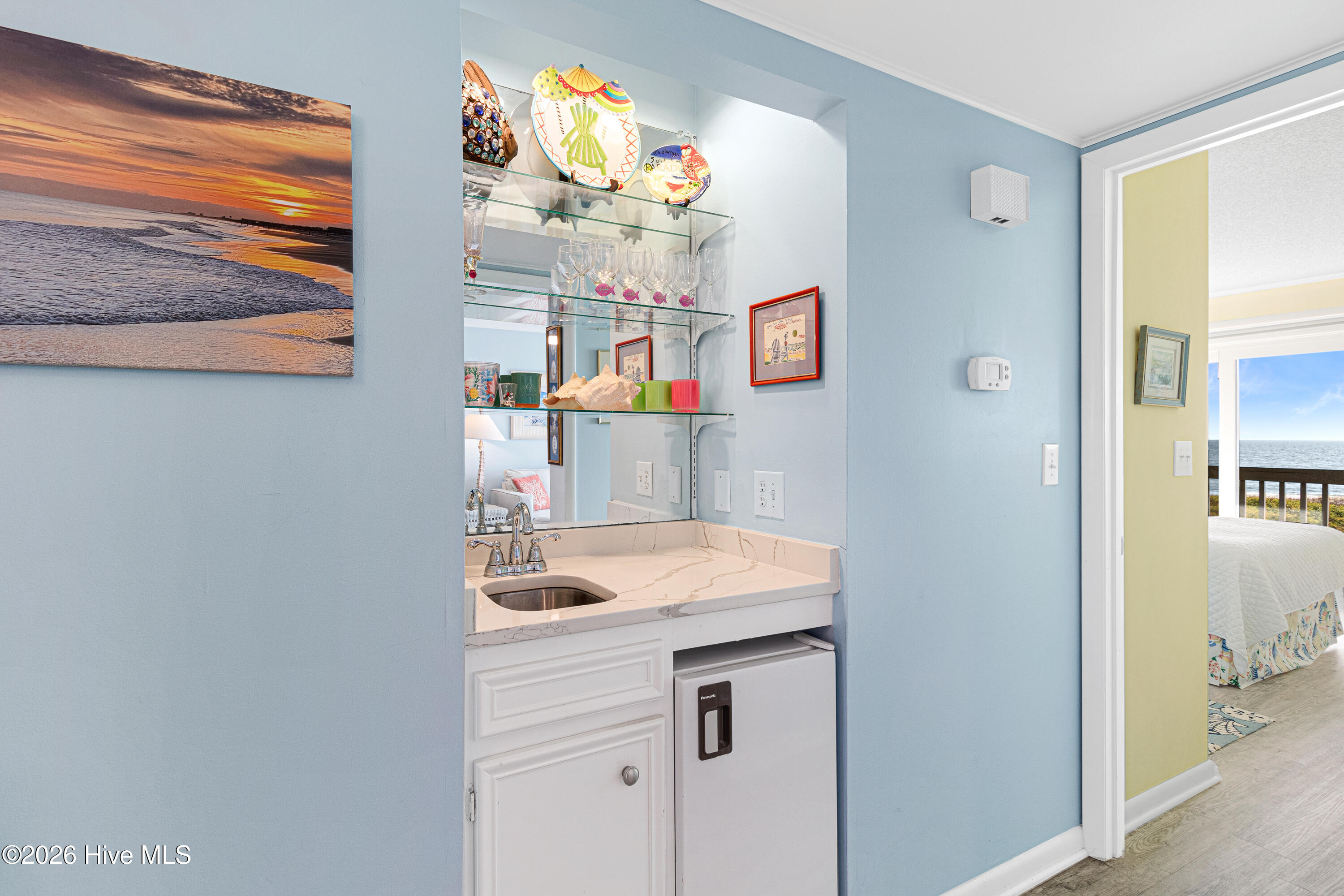 2111 West Fort Macon Road, Unit 248 DUNESCAPE Atlantic Beach, NC 28512 - Photo 19 of 45 Wet bar