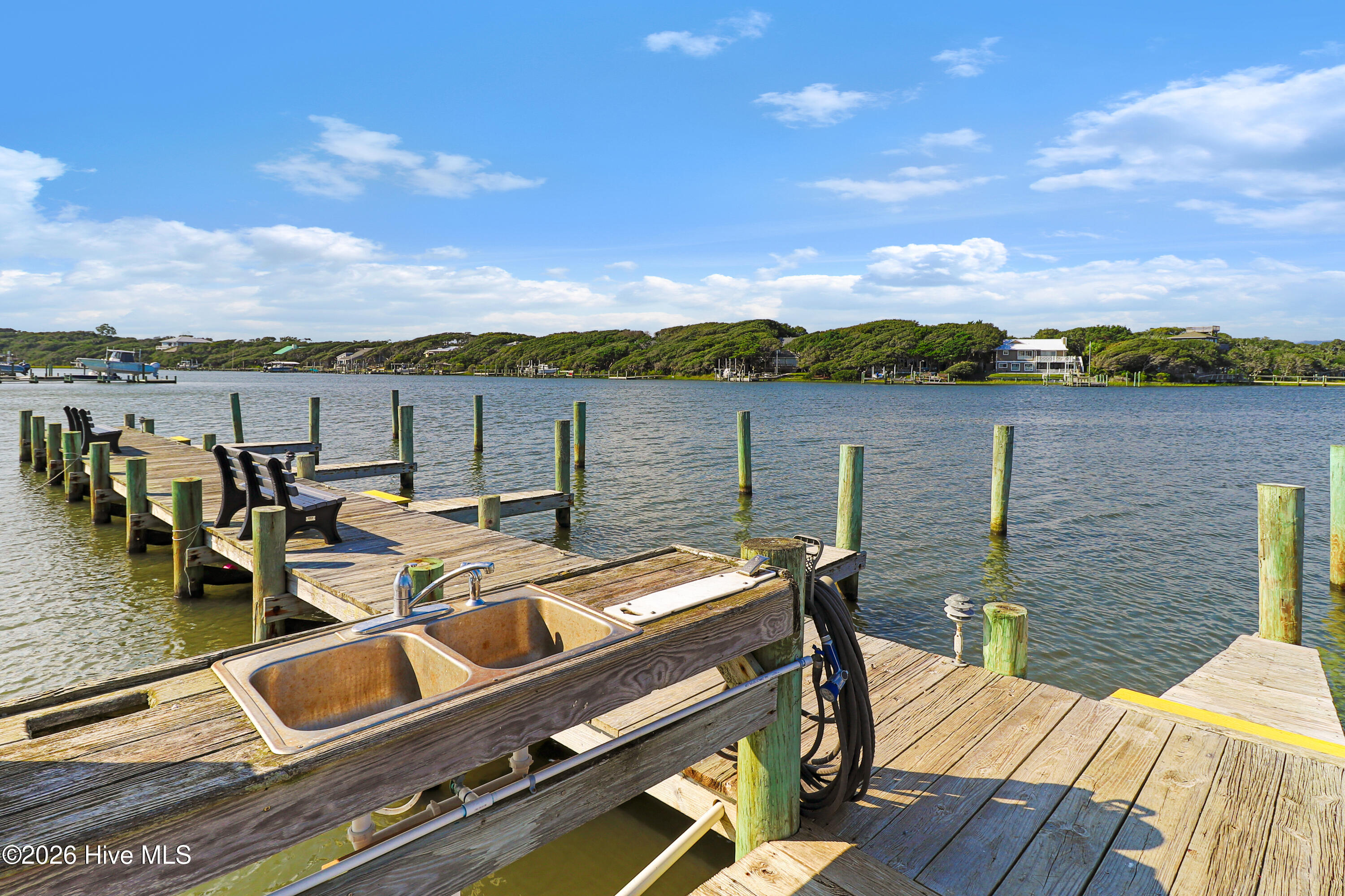 2111 West Fort Macon Road, Unit 248 DUNESCAPE Atlantic Beach, NC 28512 - Photo 42 of 45 Dunescape Villas community dock