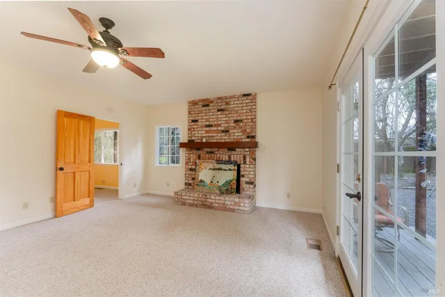 a bathroom with a bathtub sink mirror and vanity