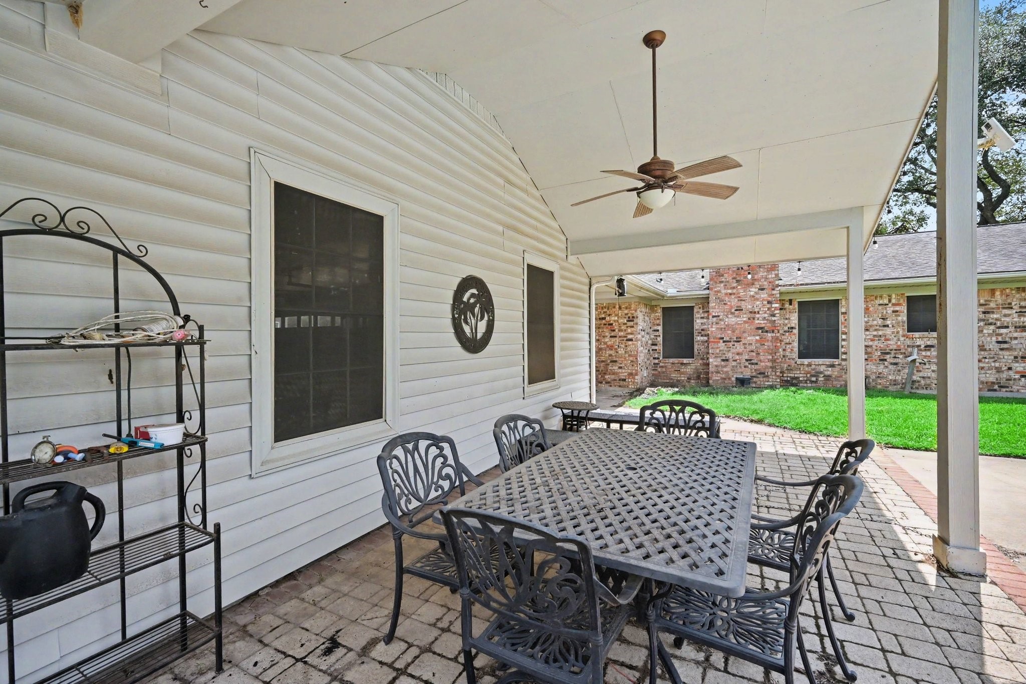 3203 Eula Morgan Road Katy, TX 77493 - Photo 22 of 32 Enjoy morning java or a cool evening drink on the covered patio.