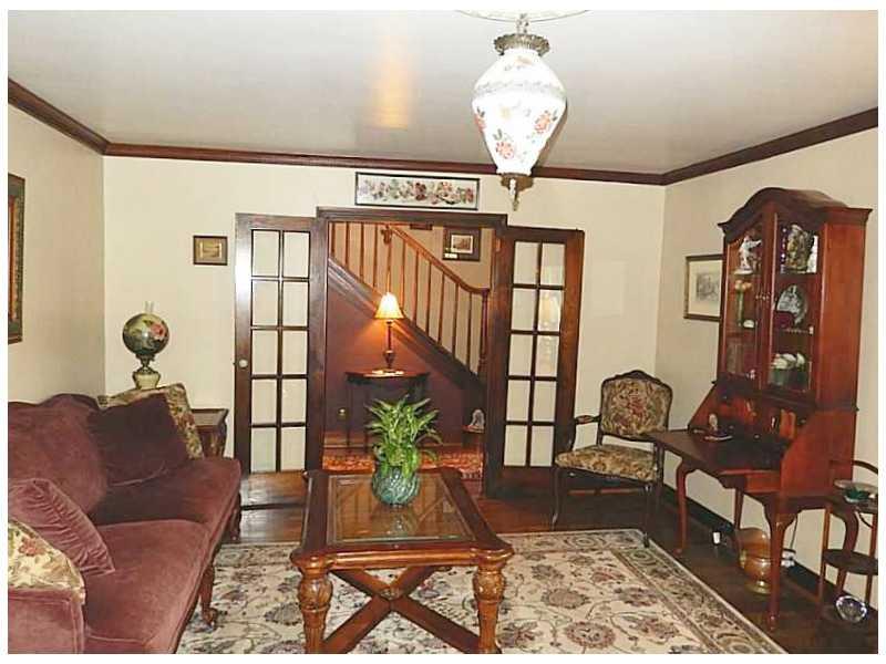 300 Bevington Road Forest Hills, PA 15221 - Photo 3 of 21 Living Room. French doors opening for living beautiful living room.