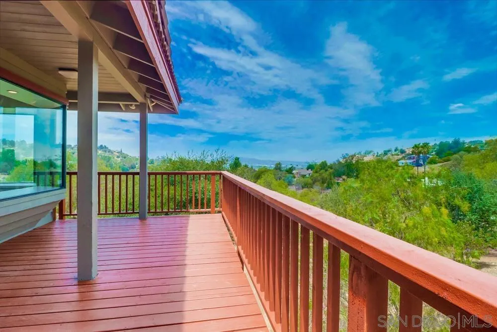 1660 Grove Road El Cajon, CA 92020 - Photo 38 of 44 a view of balcony with wooden floor and outdoor space