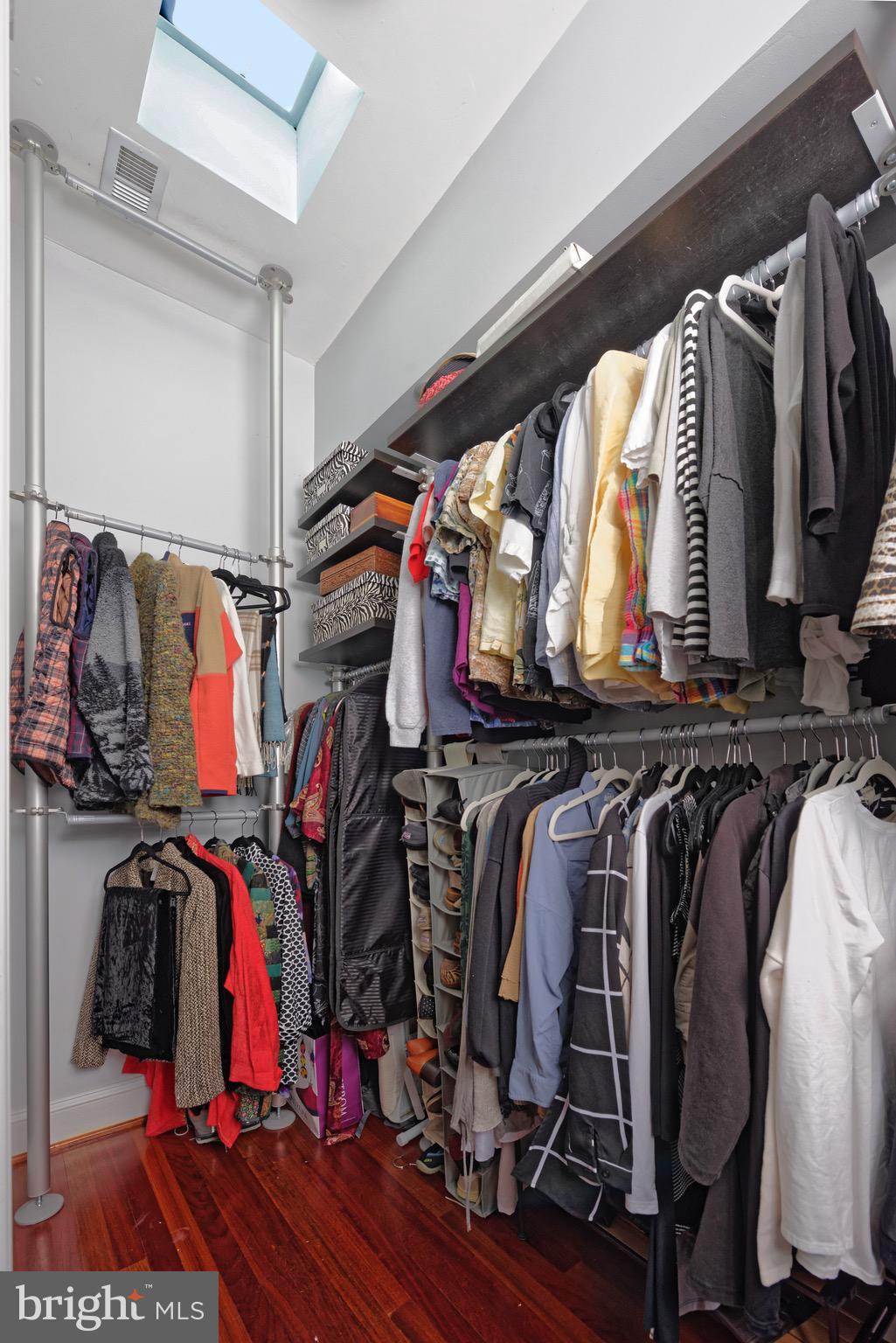 633 A Street Southeast Washington, DC 20003 - Photo 55 of 91 Closet with creative skylights