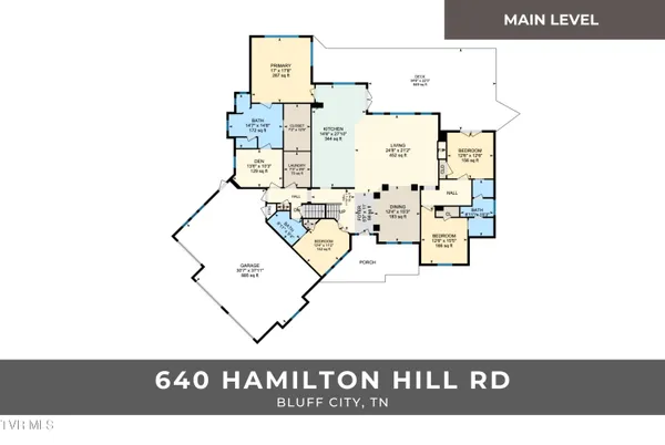 $1,595,000 | 640 Hamilton Hill Road, Bluff City, TN 37618