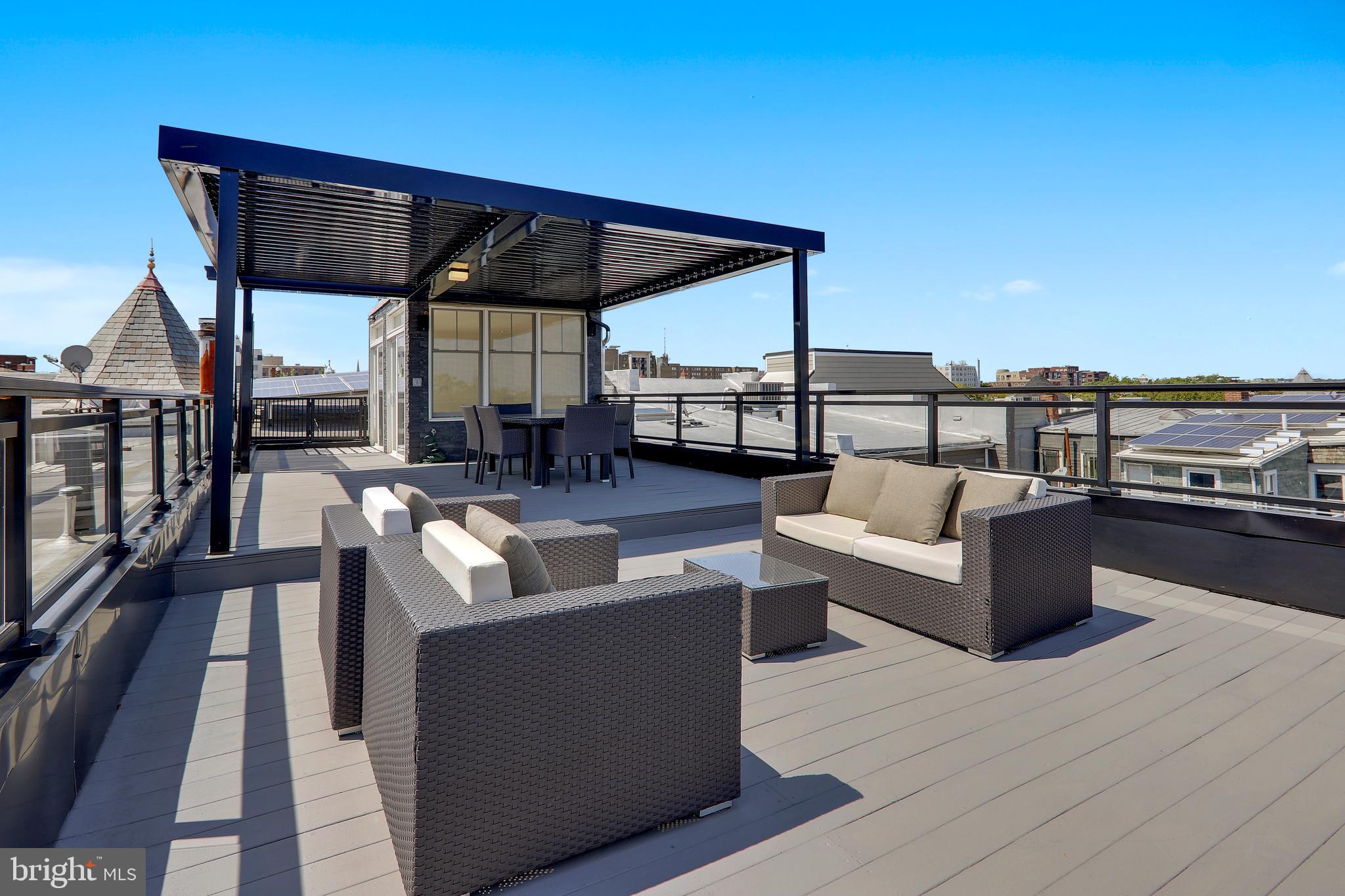 2719 13th Street Northwest, Unit 2 Washington, DC 20009 - Photo 25 of 26 Private Roof Deck
