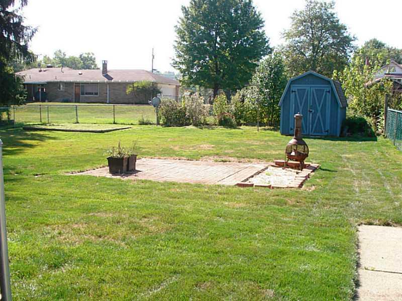 103 Delafayette Street Perryopolis, PA 15473 - Photo 13 of 16 Yard/Garden. Large flat yard !!