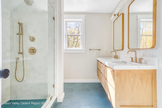 a view of a city from a balcony