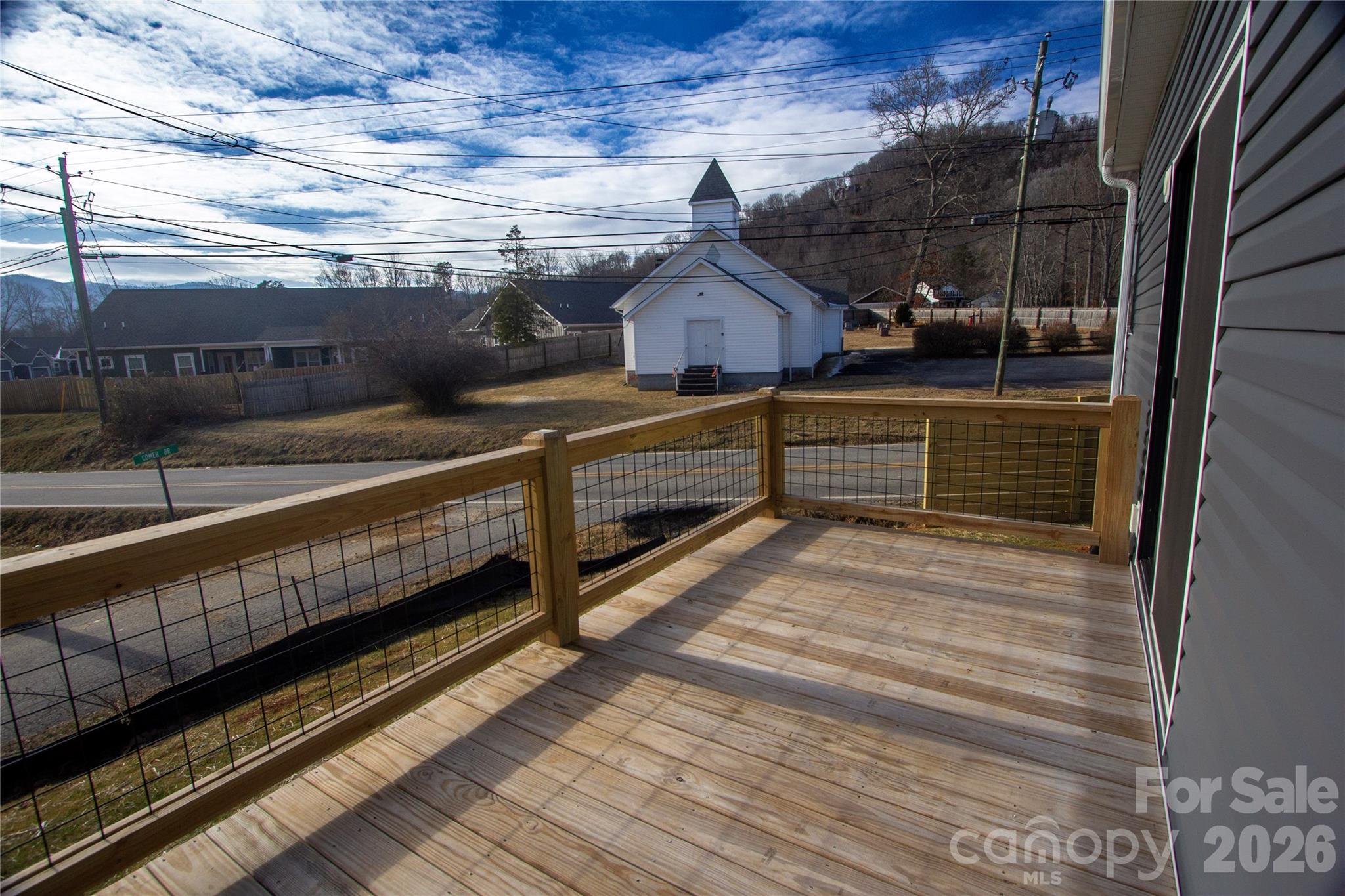 203 Southern Charm Road Arden, NC 28704 - Photo 29 of 34 a view of a balcony with wooden floor