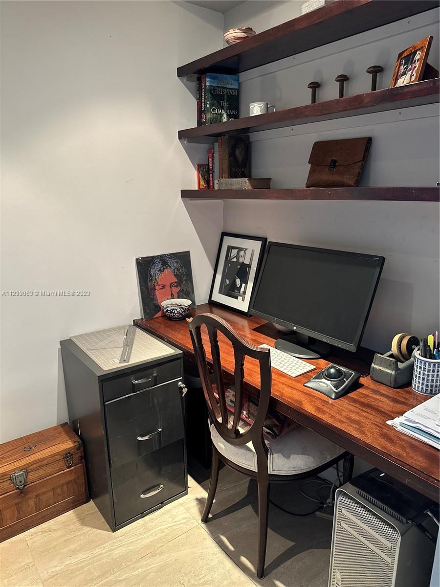 600 Northeast 36th Street, Unit 701 Miami, FL 33137 - Photo 14 of 19 a view of workspace with furniture