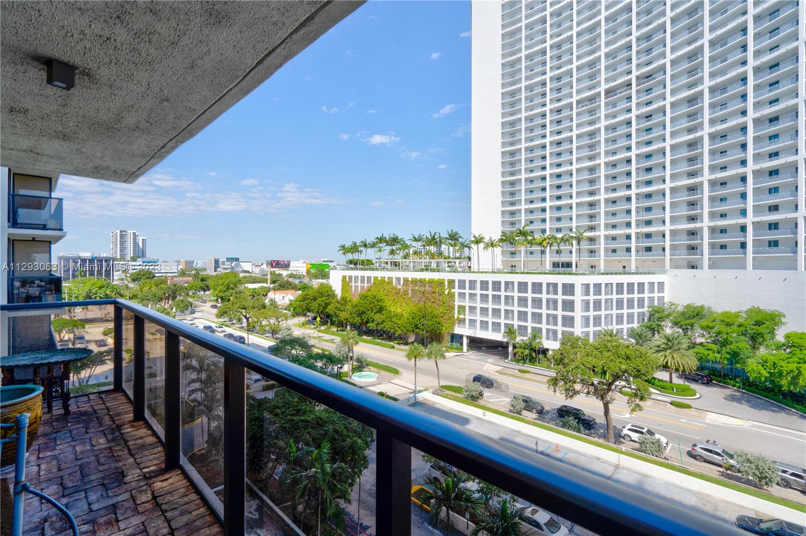 600 Northeast 36th Street, Unit 701 Miami, FL 33137 - Photo 18 of 19 a view of balcony with furniture