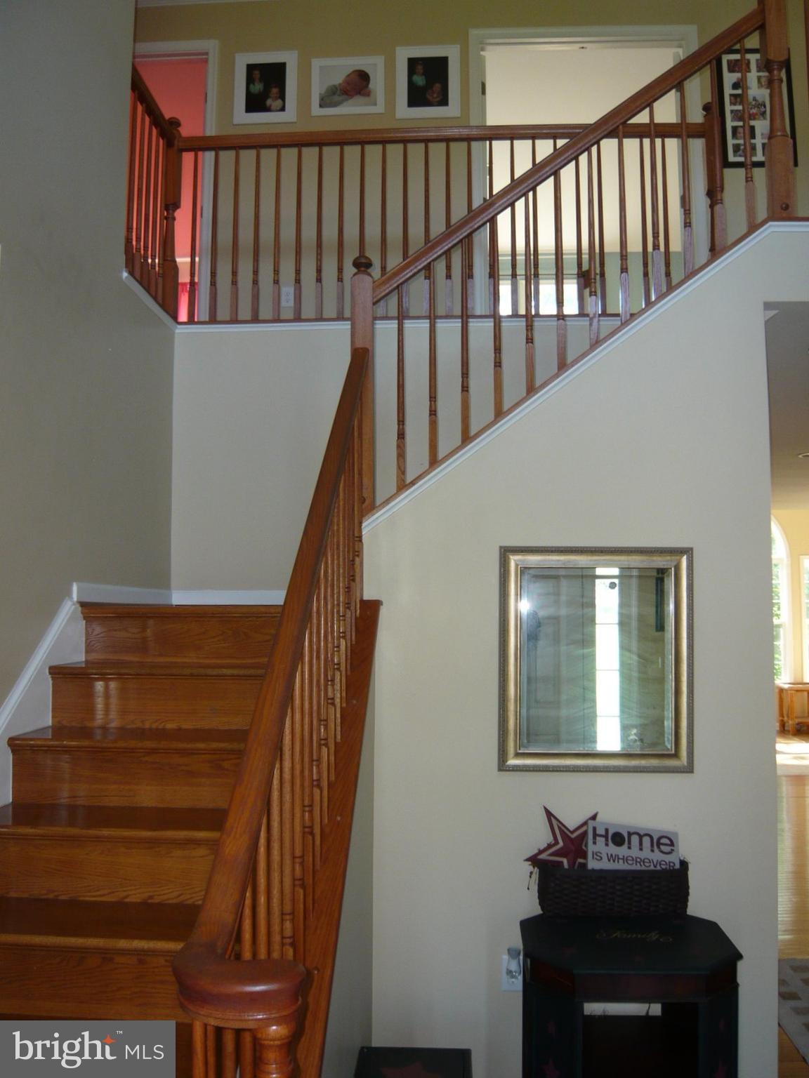 589 Rivanna Run Falling Waters, WV 25419 - Photo 14 of 30 Impressive hardwood stairs to 2nd floor