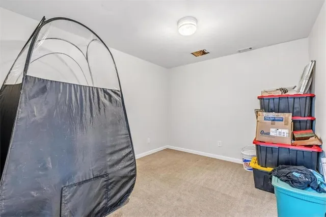 a view of storage room