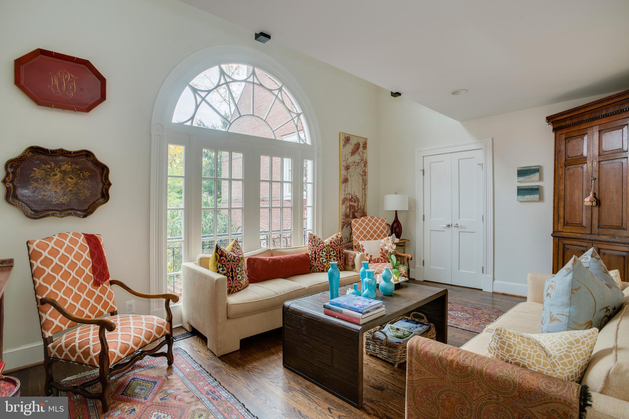 3218 Volta Place Northwest Washington, DC 20007 - Photo 16 of 30 Bedroom 3/ Sitting Room Features Juliet Balcony