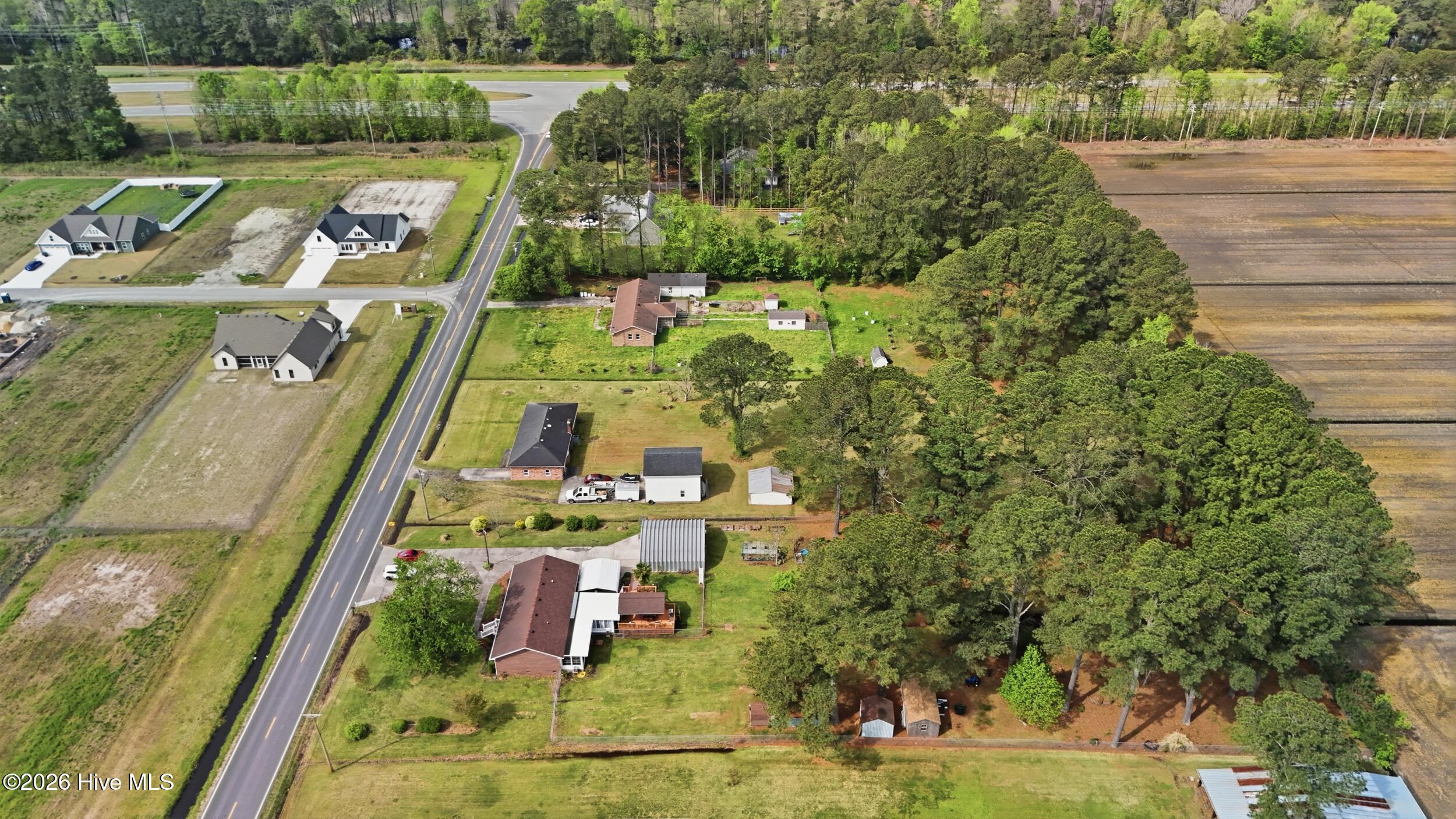 112 Keeter Barn Road South Mills, NC 27976 - Photo 59 of 61 Drone shot