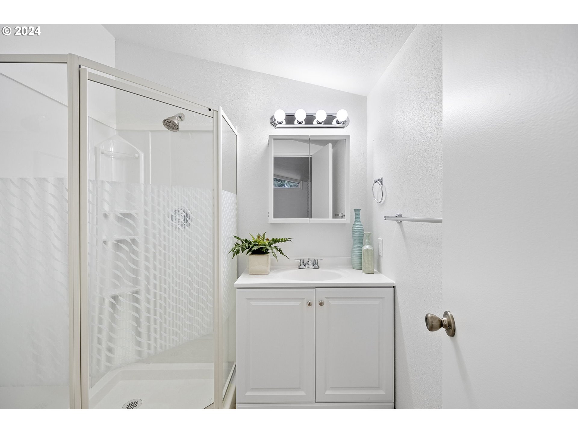 494 Winston Place Springfield, OR 97477 - Photo 35 of 48 a bathroom with a sink and mirror