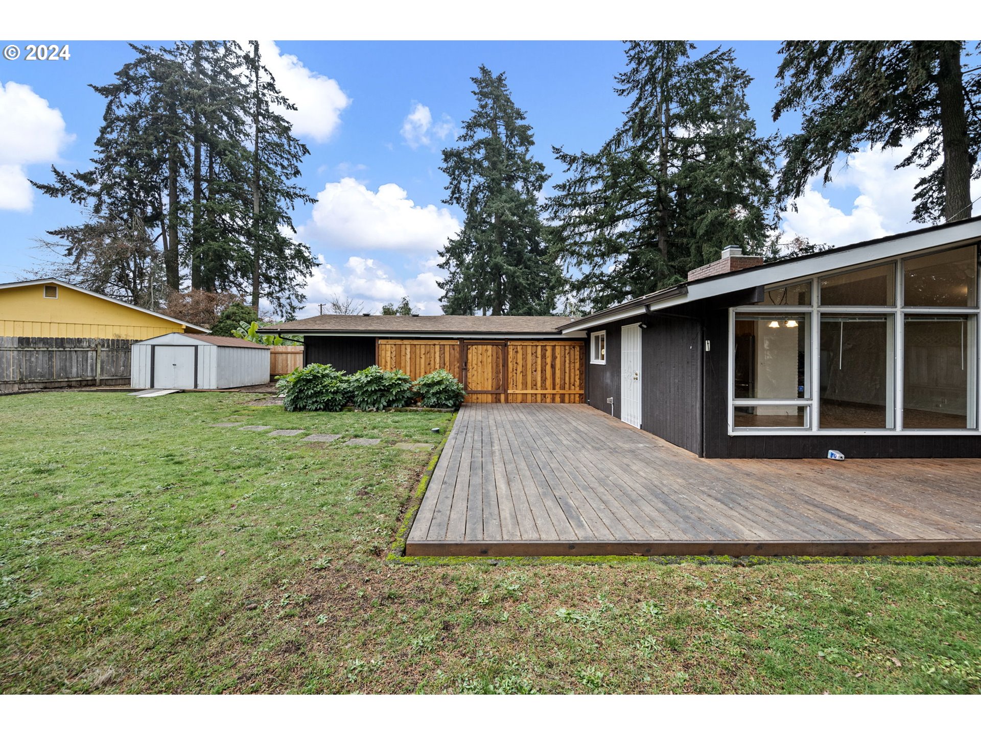 494 Winston Place Springfield, OR 97477 - Photo 43 of 48 a view of backyard with green space