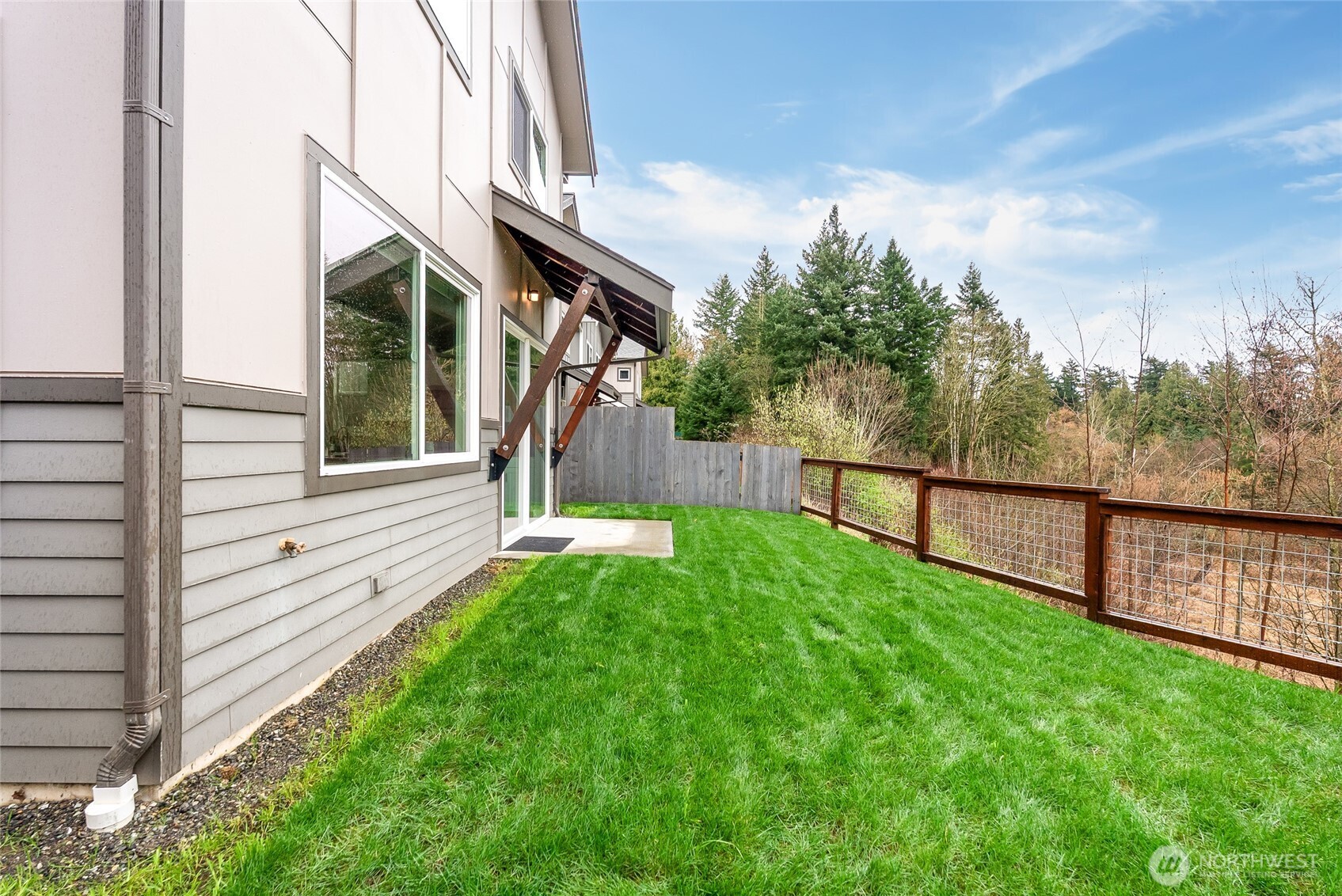 1884 Front Street, Unit A Lynden, WA 98264 - Photo 32 of 35 a view of backyard with green space
