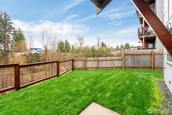 a view of an outdoor space with a lake view