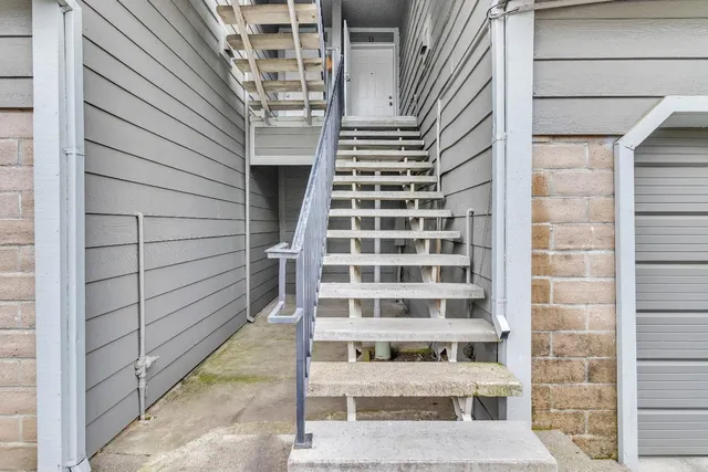 a view of front door