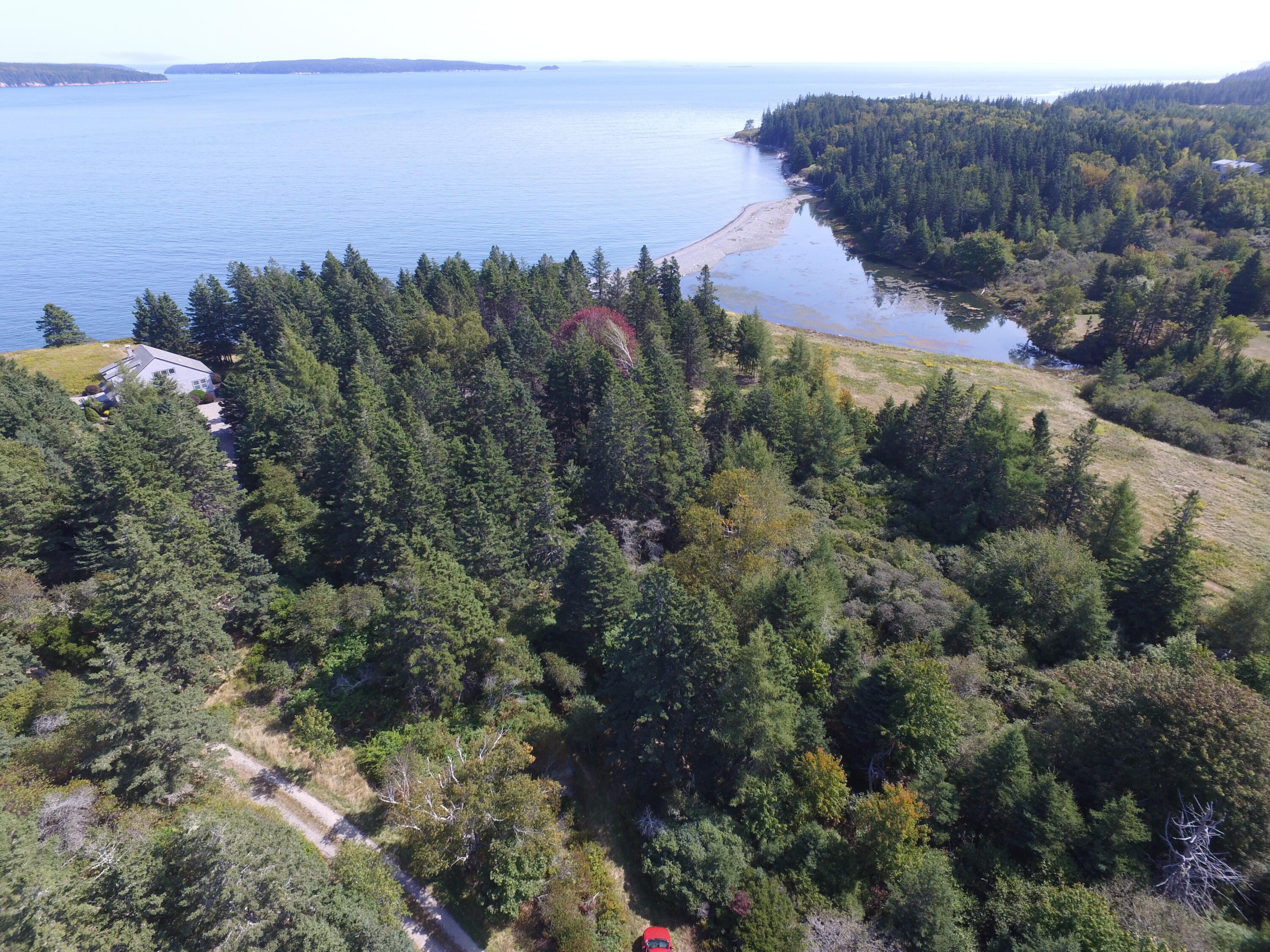 Map14-lot3 Beale Point Road Swans Island, ME 04685 - Photo 6 of 30 Aerial View of Lot