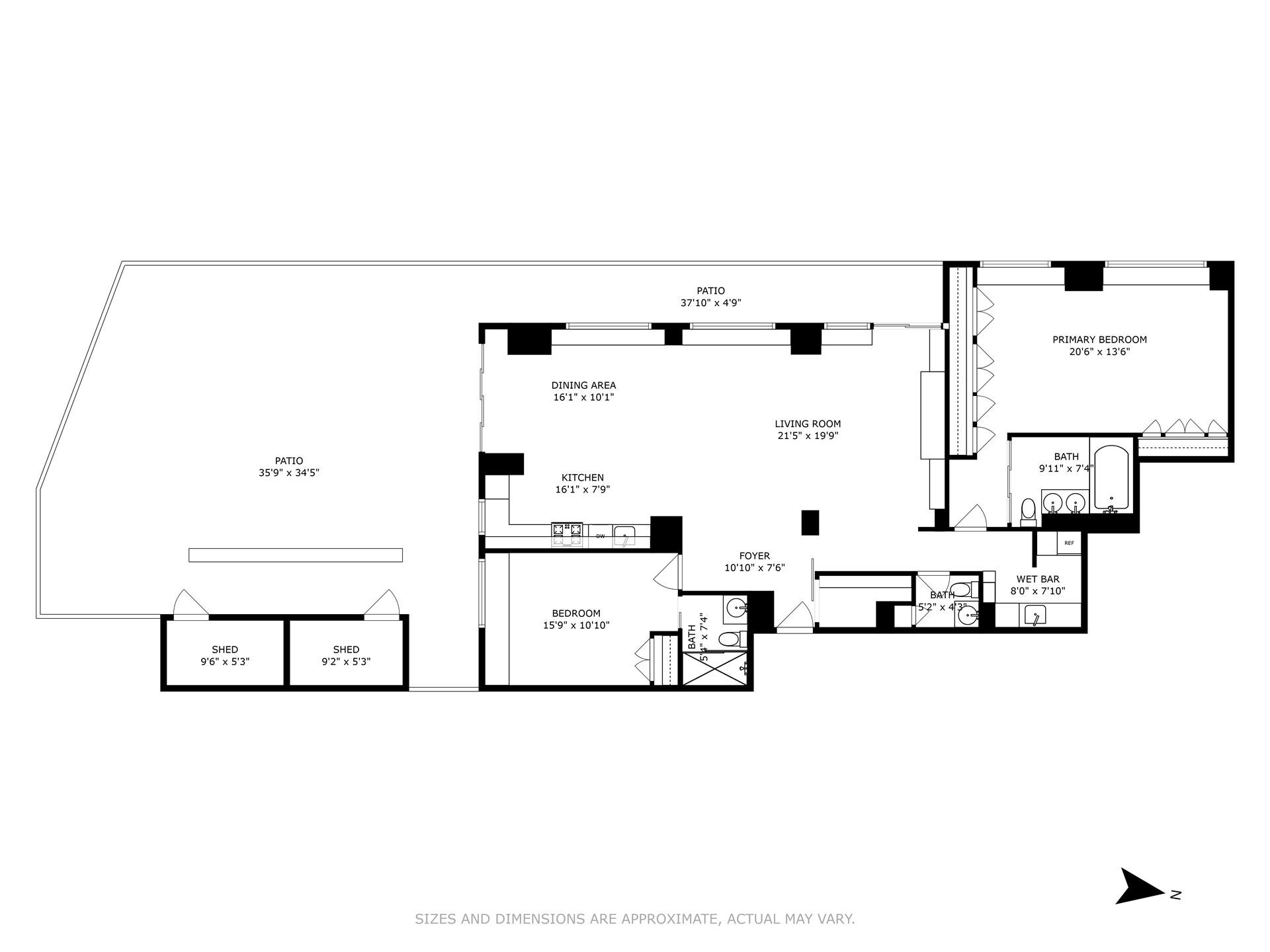 380 Rector Place, Unit 9H Manhattan, NY 10280 - Photo 13 of 14