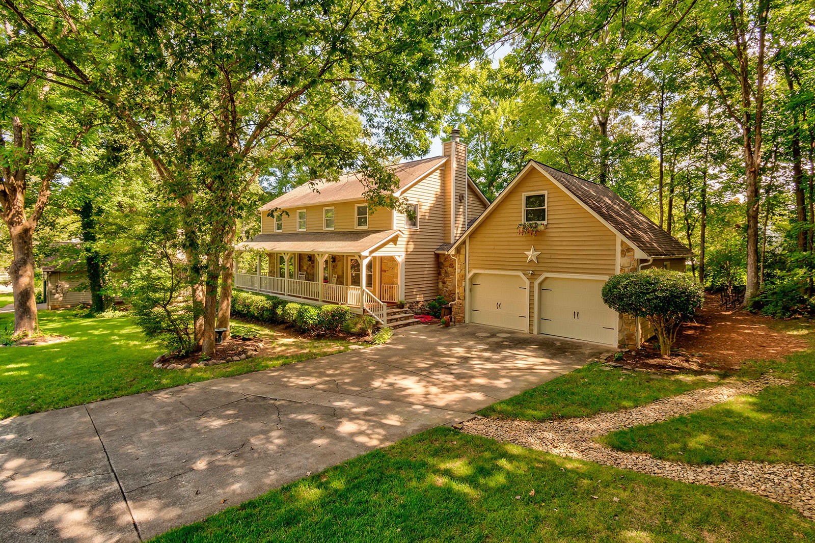 502 Rolling Creek Road Knoxville, TN 37934 - Photo 26 of 27 a front view of a house with a garden