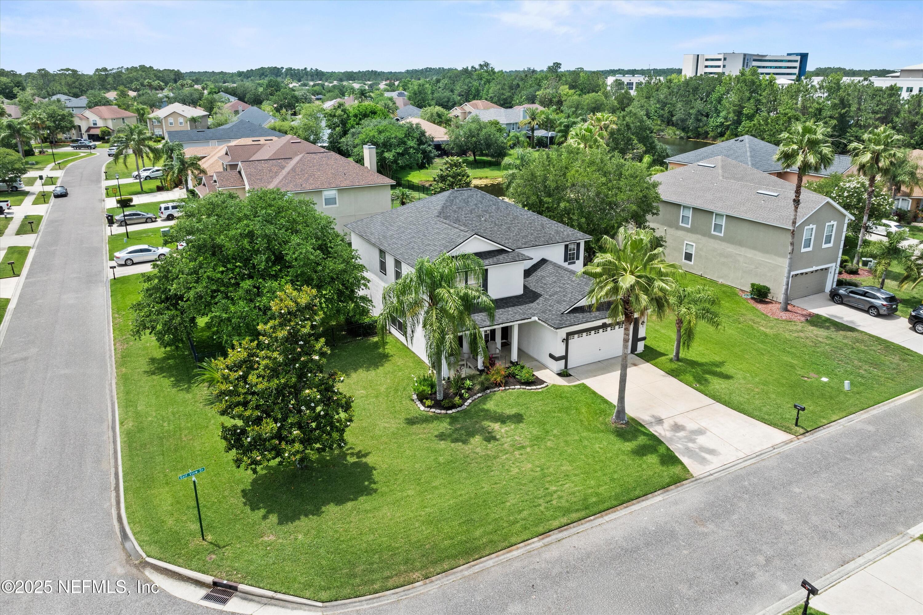 2360 Golfview Drive Fleming Island, FL 32003 - Photo 39 of 60 an aerial view of a house