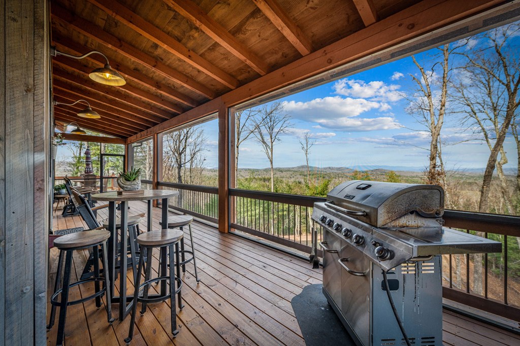 287 Scouts Overlook Lane Morganton, GA 30560 - Photo 69 of 84 a view of a chairs and table in the balcony