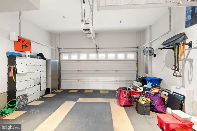 a view of a pathway with a backyard