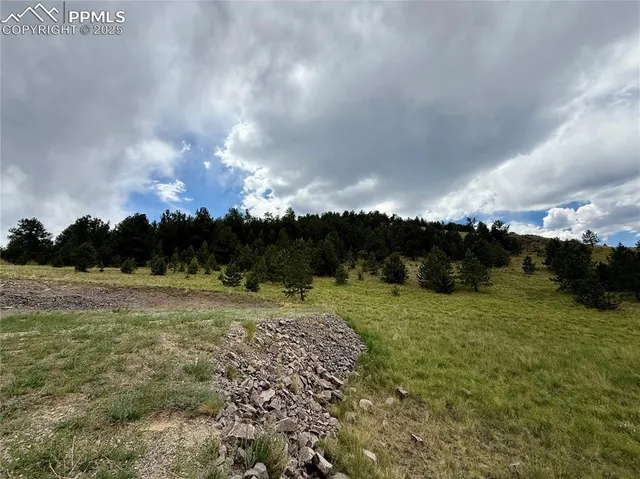 a view of lake with mountain