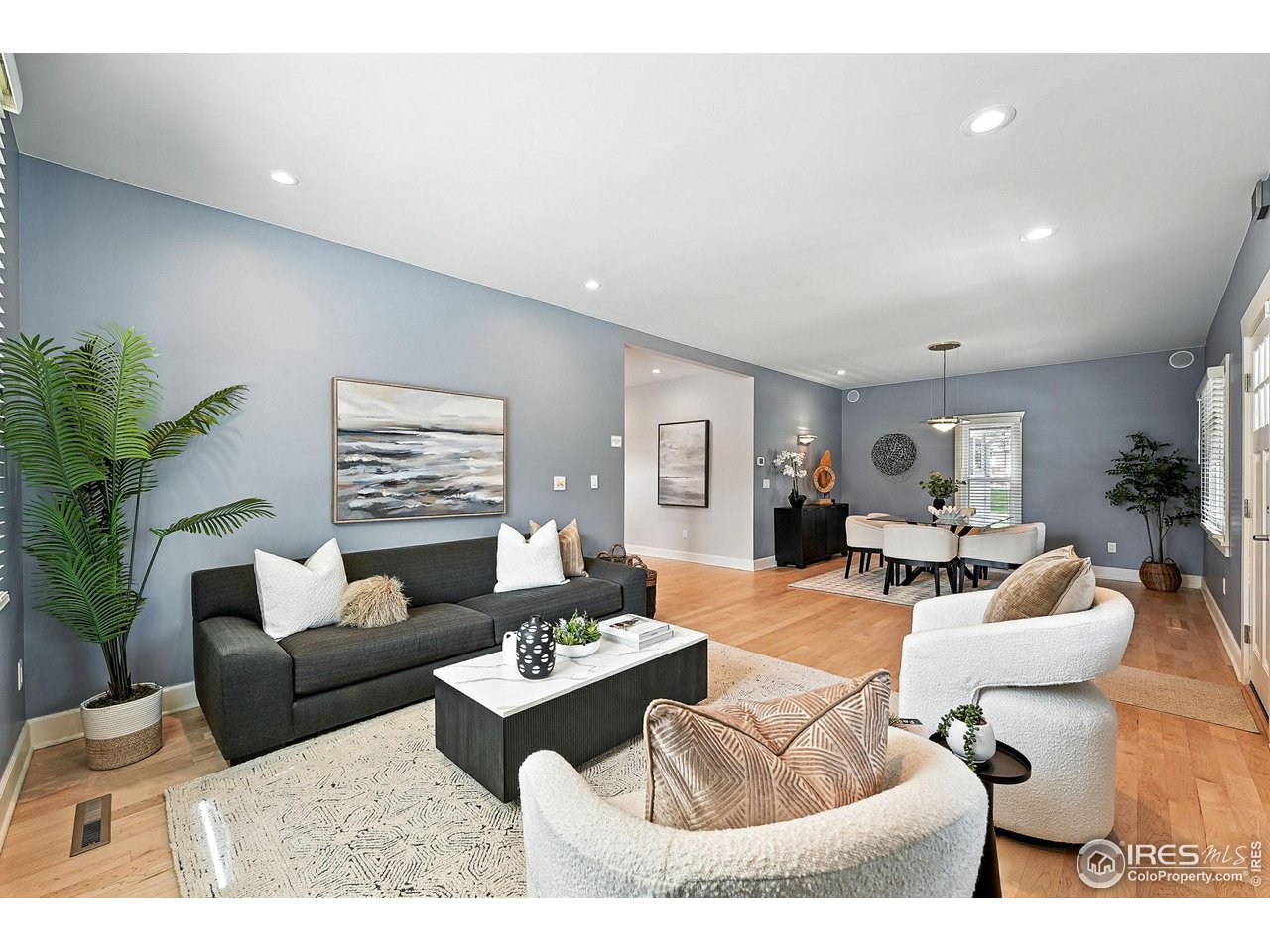 3561 4th Street Boulder, CO 80304 - Photo 11 of 50 a living room with furniture and a couch