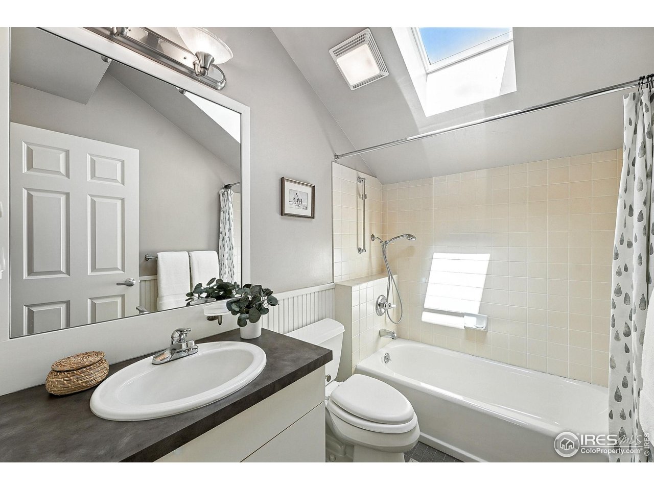 3561 4th Street Boulder, CO 80304 - Photo 43 of 50 a bathroom with a sink and a mirror