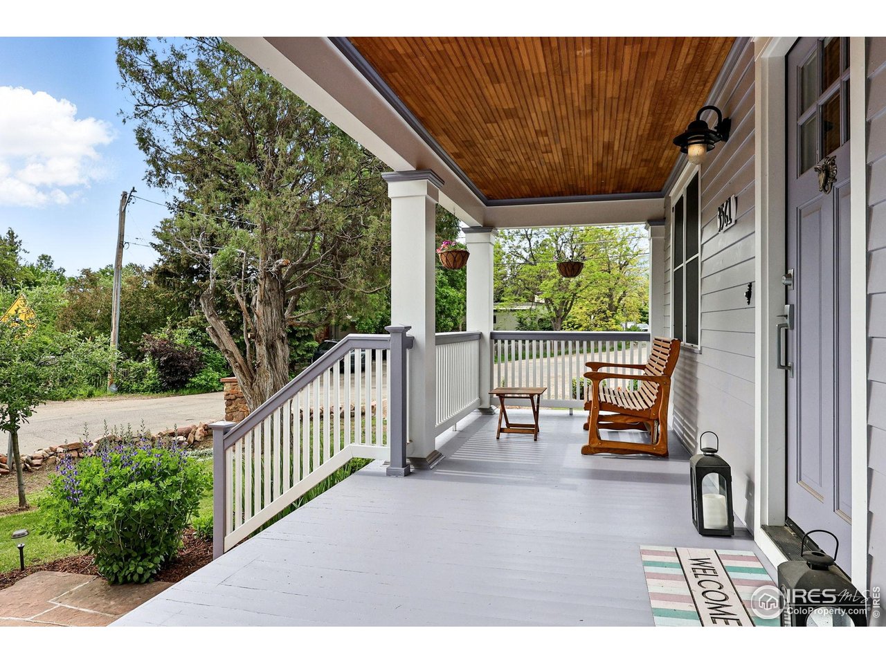 3561 4th Street Boulder, CO 80304 - Photo 5 of 50 a view of porch with furniture and garden