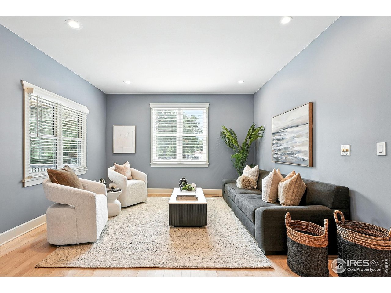 3561 4th Street Boulder, CO 80304 - Photo 7 of 50 a living room with furniture and a large window