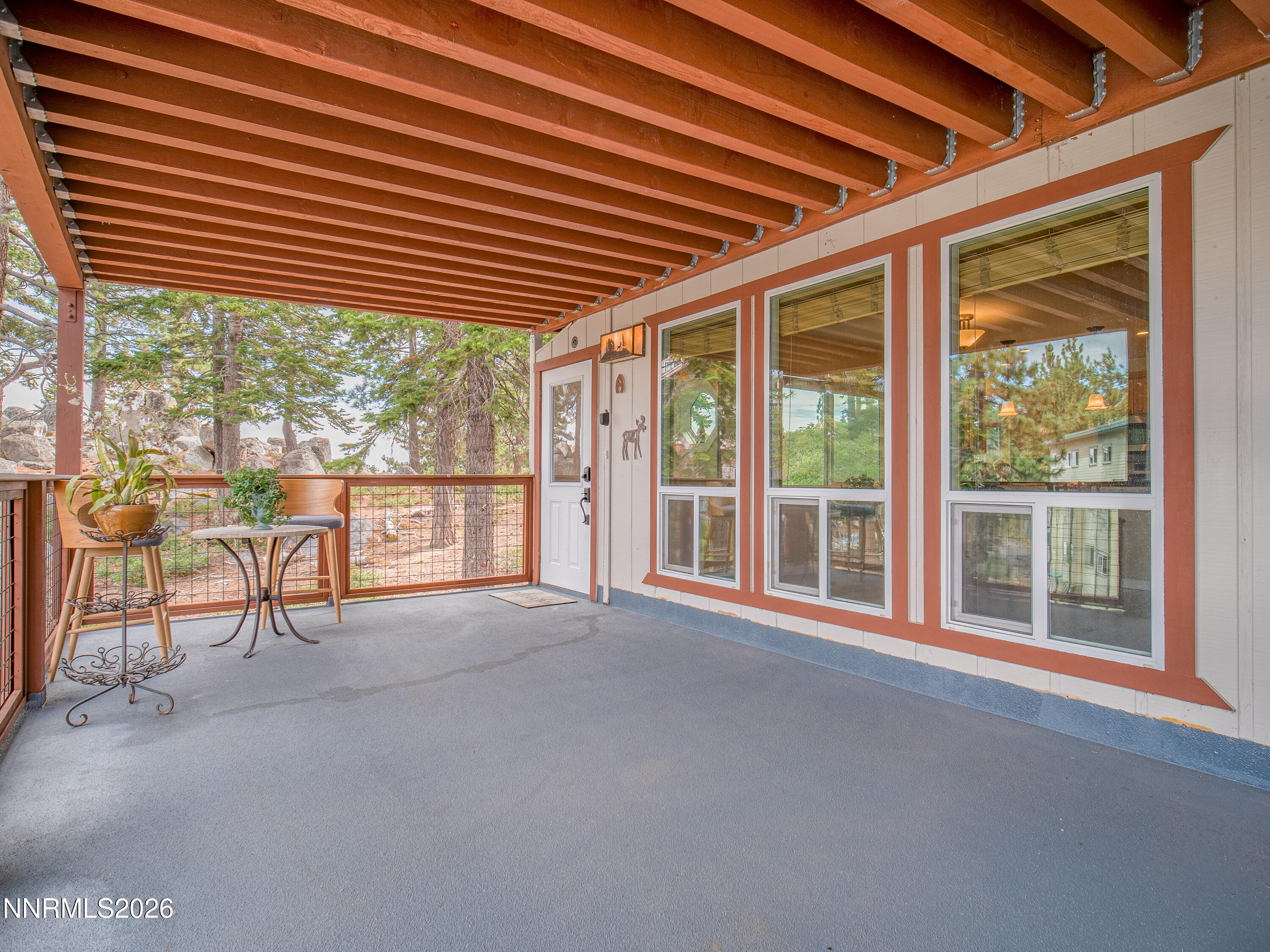 761 Milky Way Court, Unit A Stateline, NV 89449 - Photo 5 of 43 a view of an empty room with a balcony